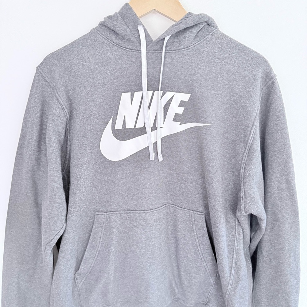 Nike Men's Sportswear Club Fleece Graphic Pullover Hoodie Casual Streetwear M - Picture 5 of 8